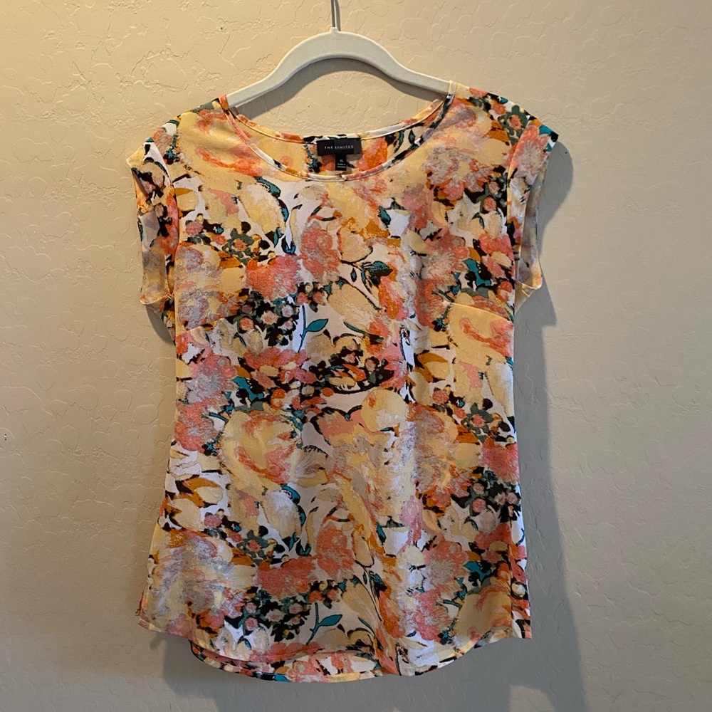 The Limited | Floral Blouse